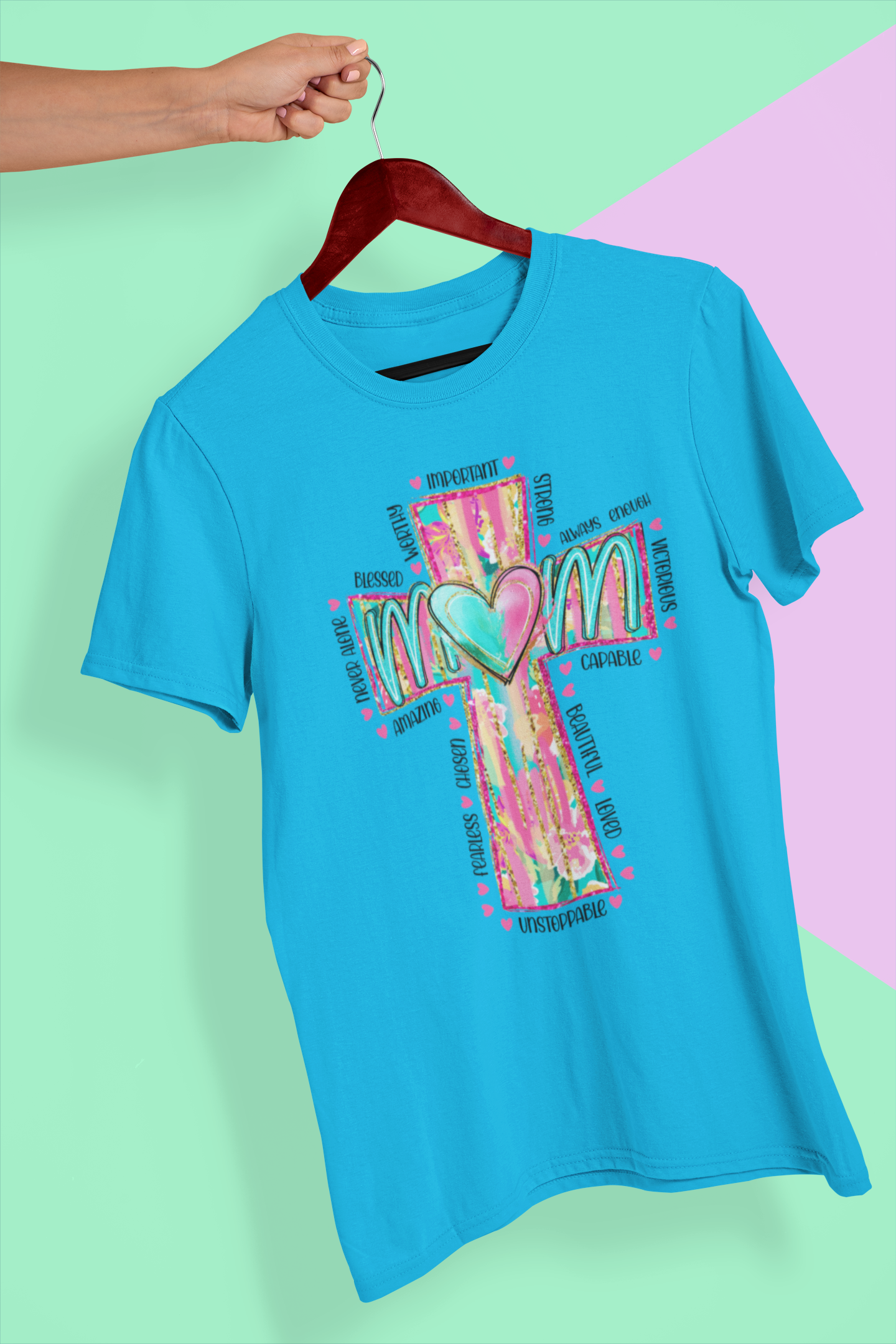 Cross Design T-Shirt
