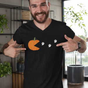 Pumpkin Eating Ghosts T-Shirt