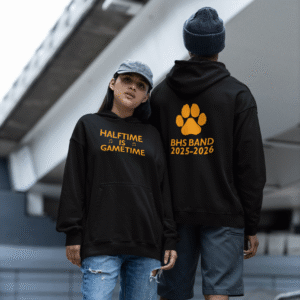 BHS Band Halftime is Gametime Hoodie